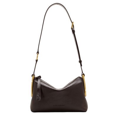 THE SCENE MEDIUM SHOULDER BAG IN CRINKLE LEATHER